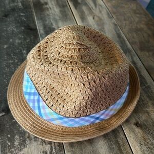 Little boy raffia hat